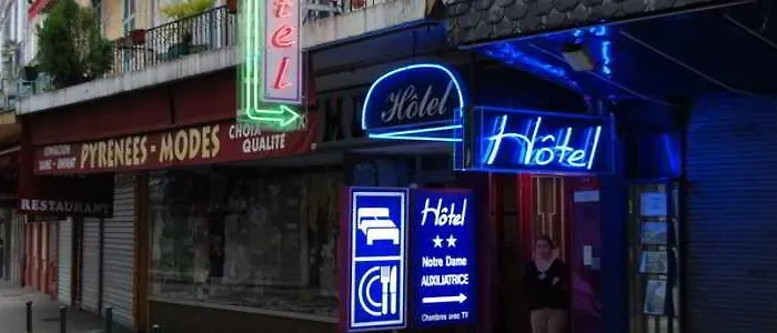 Hotell Notre Dame Auxiliatrice Lourdes